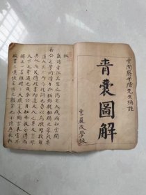 清代名师秘传风水珍本《青囊图解》精抄一册全
​全书为后学名师[雲岩]先生依蒋公蒋平階的青囊经中所绘图注，手绘100多幅图内容诸多，共抄100页近200面巨厚一册，内容珍贵。