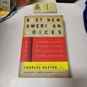 英文原版Best New American Voices 2001年最佳新美國之聲