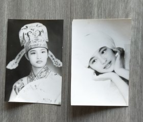 黑白老照片两张