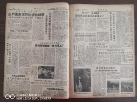 湘潭日报-我市筹建一批化学工厂。全市机械厂大造滚珠轴承