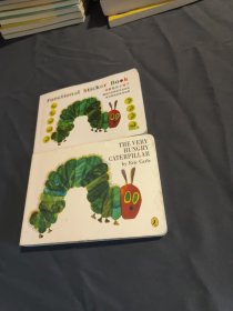 THE VERY HUNGRY CATERPILLAR饥饿的毛毛虫 英文绘本卡板书 带功能贴纸小册子