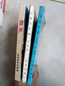 琼瑶小说——潮声，梦的衣裳，心有千千结