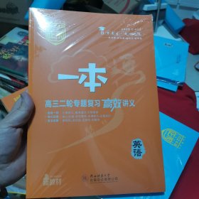 2024版正禾一本通 高三二轮专题复习高效讲 英语（套装三本一套）