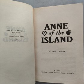 Anne of the Island 绿山墙的安妮