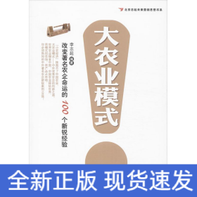 大農(nóng)業(yè)模式