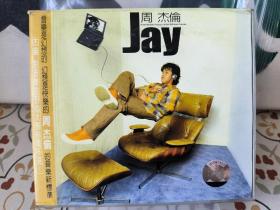 周杰伦，jay，首版cd，带专辑封套，ifpi fc00