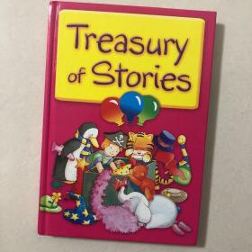 英文原版绘本：Treasury of Stories(精装、大约96页）