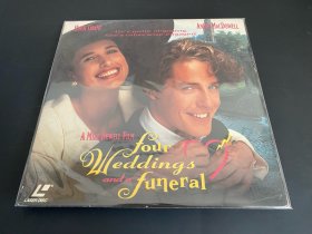 美版 四个婚礼和一个葬礼 1994 LD镭射影碟