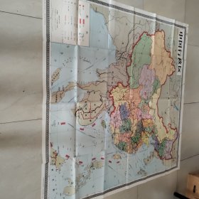 地理教学地图挂图，中国行政区