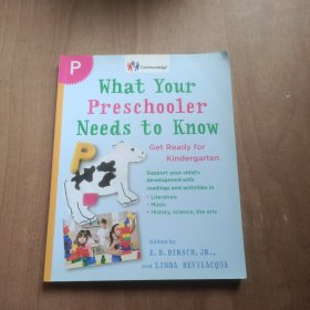 What Your Preschooler Needs to Know: Get Ready for Kindergarten