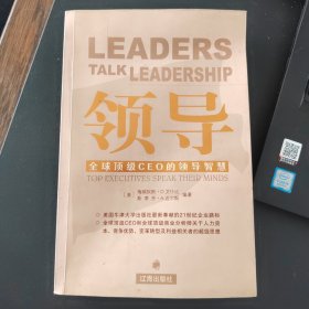 领导:全球顶级CEO的领导智慧