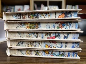 特装刷边版《岁月时光机（一函全五册）》函套装 赠送手提袋
