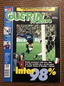 原版足球杂志 意大利体育战报1998 1/2期
