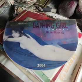2004年紫金美少女异型挂历