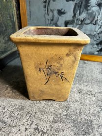 80年代，粉段签筒，小磕y