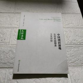中国湖沼湿地生态系统服务及其评价/无价湿地【书封页角有点水印，内页干净，品看图】