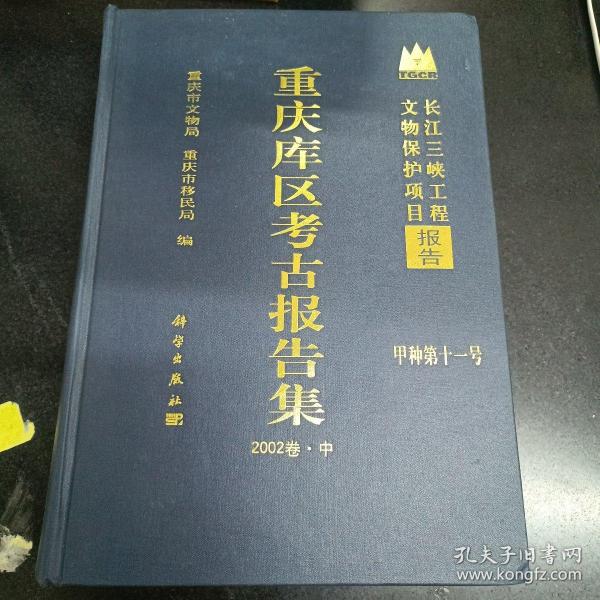 重庆库区考古报告集 2002卷 上、中、下册