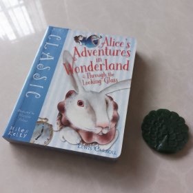 Alice's Adventures in Wonderland & Through the Looking Glass《爱丽丝梦游仙境》和《爱丽丝镜中奇遇记》合辑，三面刷蓝，插图美不胜收