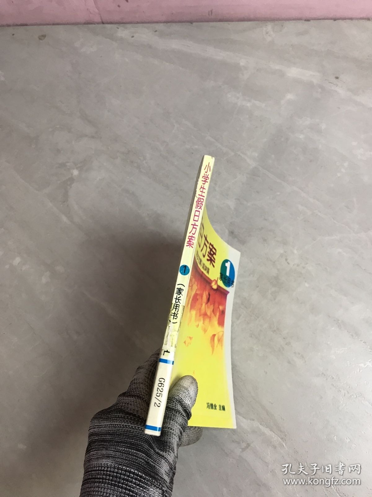 小学生假日方案家长用书1【封皮褪色 扉页破损】