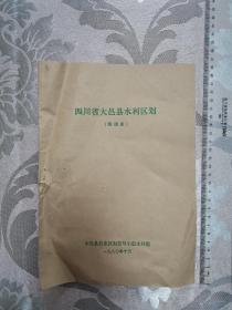 四川省大邑县水利区划（粗线条）
