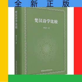 梵汉诗学比较(精)