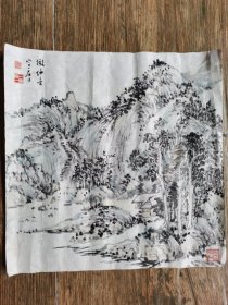 诸光逵山水作品