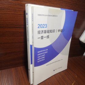 2023经济基础知识中级 +一章一练（2本合售）
