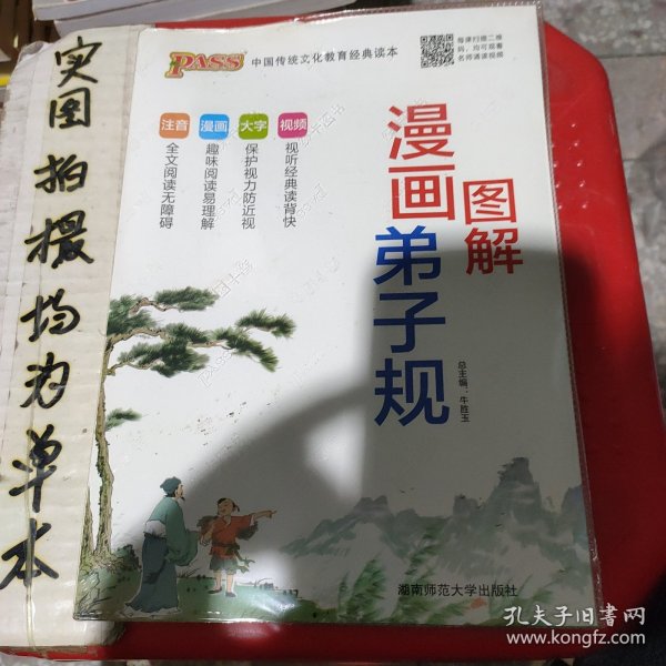 pass绿卡2017版小学国学经典：漫画图解弟子规（第2次修订）