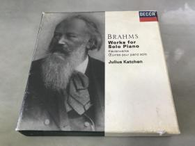 BRAHMS WORKS FOR SOLO PIANO JULIUS KATCHEN【6张CD】