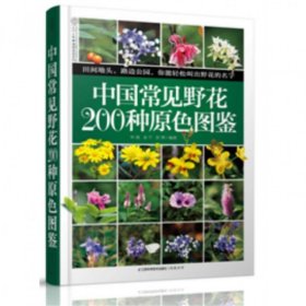 全新正版中国常见野花200种原色图鉴/健康爱家系列9787553703572