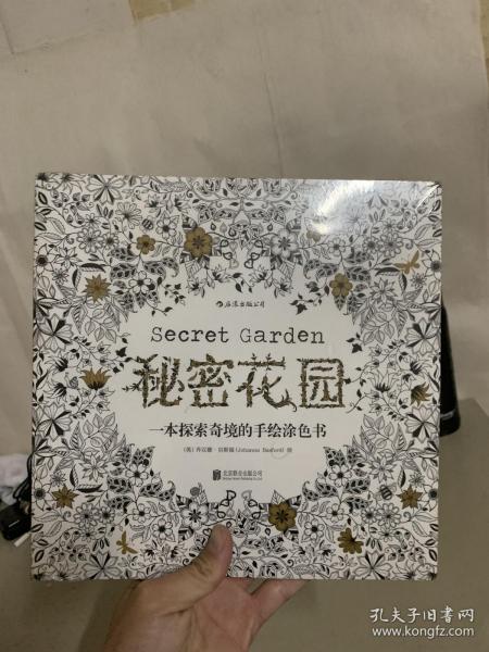 秘密花园：一本探索奇境的手绘涂色书