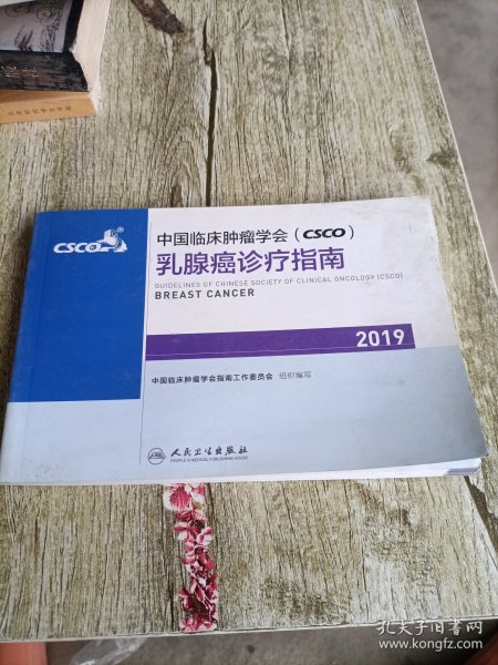 中国临床肿瘤学会(CSCO)乳腺癌诊疗指南2019