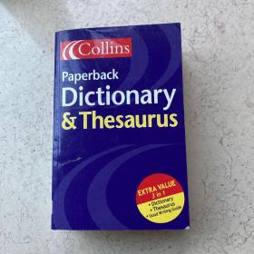 Collins Paperback Dictionary & Thesaurus柯林斯英语同义词词典