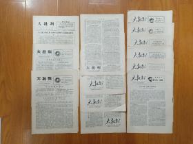 《大批判》  20、21、22、24、25、26、28、29、30、32、34、35、36、37(共14份，自选10元一份）