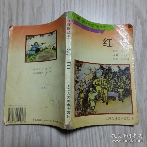 红日……中国当代文学连环画丛书