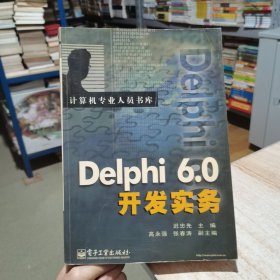 Delphi 6.0开发实务 迟忠先 主编 电子工业出版社（货号:D2）