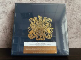 全新未拆封 英版 THE KING'S SPEECH 乔治六世 国王的演讲 78转12寸LP黑胶唱片+CD豪华BOX套盒