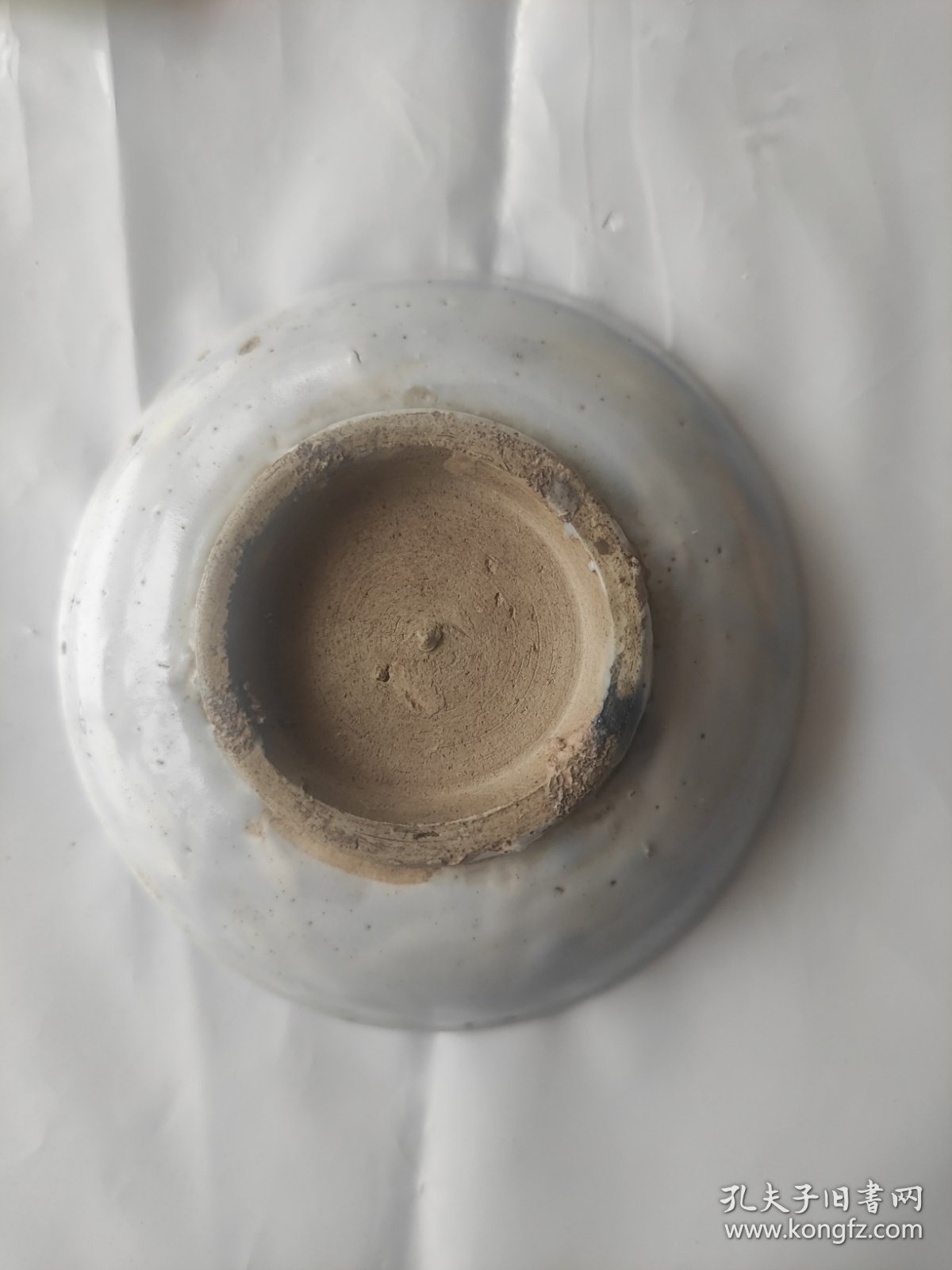 清未青花小碟，品相如图，包老包真。