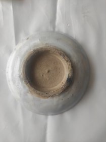 清未青花小碟，品相如图，包老包真。