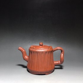 紫砂树桩壶