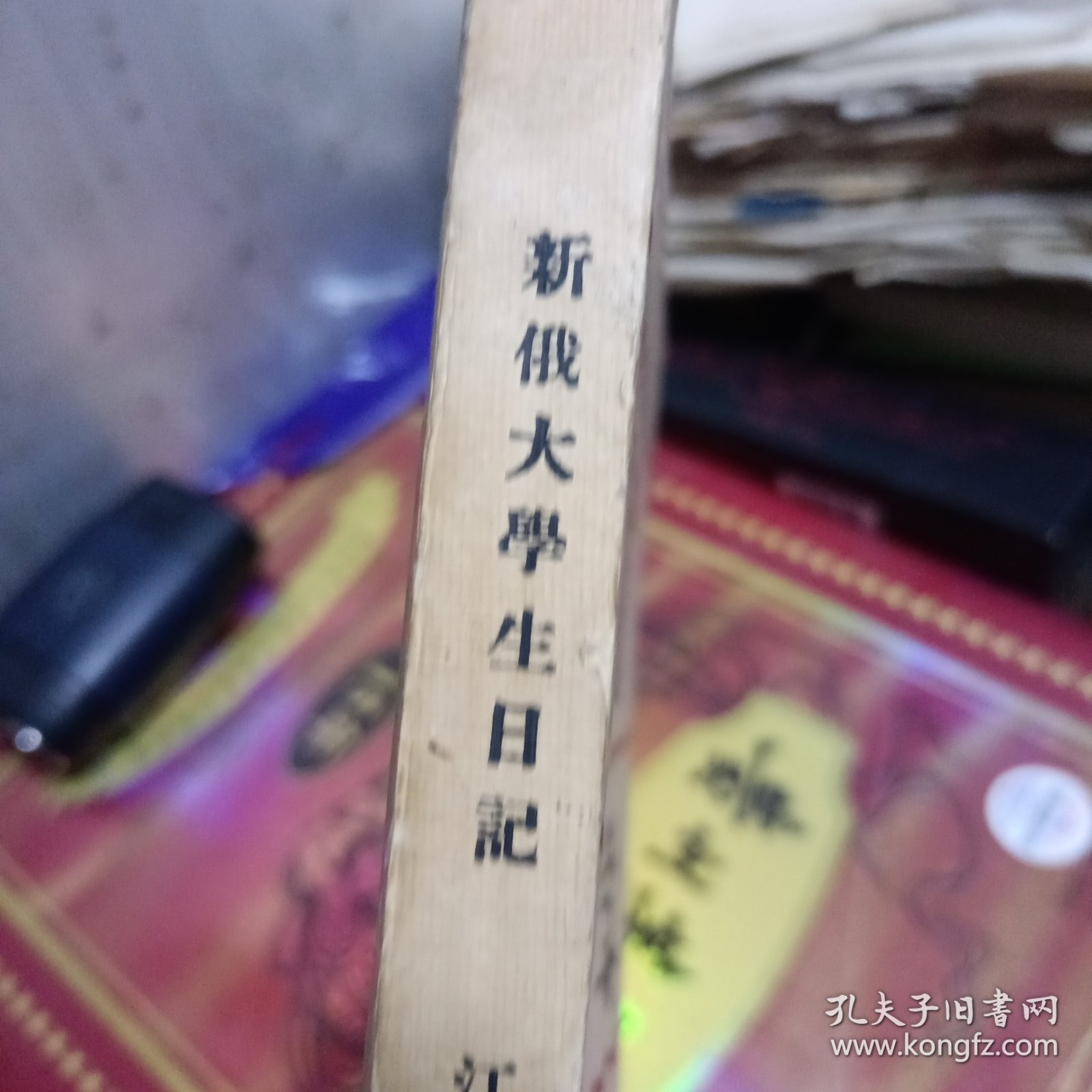 新俄大学生日记-毛边书1929年