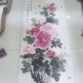 地方名家的精品系列，金石味，笔墨滋润保证纯手绘78+43，自鉴定