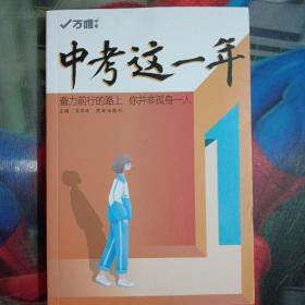 2022万唯中考这一年中学生青春励志书籍初中课外读物高效学习方法逆袭高手七八九年级作文畅销万维