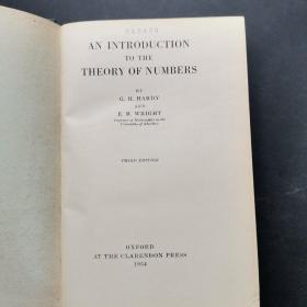 AN INTRODUCTION TO THE THEORY OF NUMBERS,数论导论