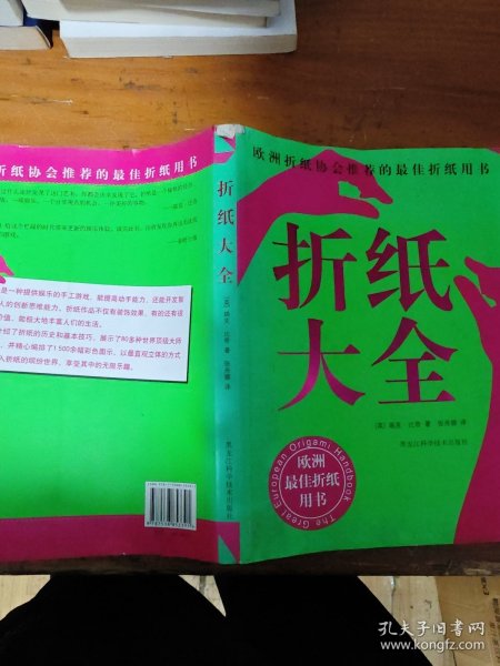 折纸大全：欧洲折纸协会推荐的最佳折纸用书