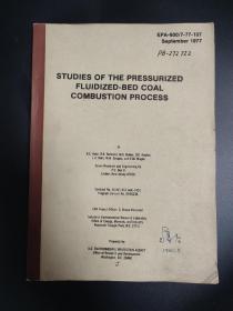 studies of the pressurized fluidized-bed coal combustion process 加压流化床煤燃烧过程的研究