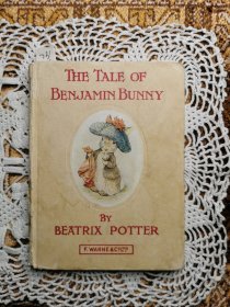 The tale of Benjsmin Bunny彼得兔周边英国原版印刷画童书收藏