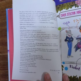 Thea Stilton Special Edition: The Journey to Atlantis , the secret of the fairies, the cloud castle. 精装3本合售