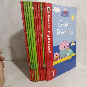 Peppa Pig:Read It Yourself with Ladybird （Level 1 Level 2）（11册合售） 9780241353165