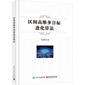 区间高维多目标进化算法 软硬件技术 张志霞 新华正版